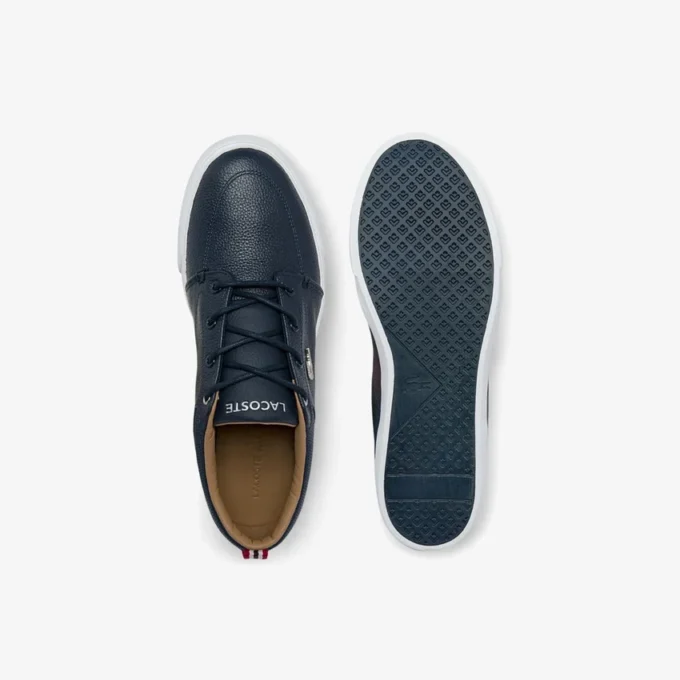 Bayliss-sneakers for menn med perforert krage i skinn