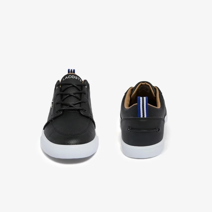 Bayliss-sneakers for menn med perforert krage i skinn