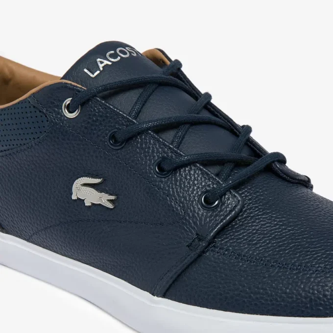 Bayliss-sneakers for menn med perforert krage i skinn