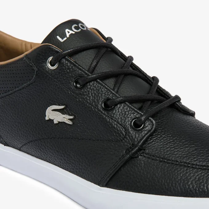 Bayliss-sneakers for menn med perforert krage i skinn