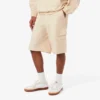 Bermuda-cargoshorts med rett passform og trykk