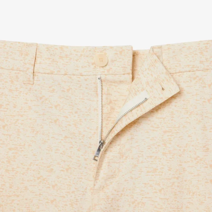 Bermuda-cargoshorts med rett passform og trykk
