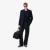 Blazer i filtet ull for menn