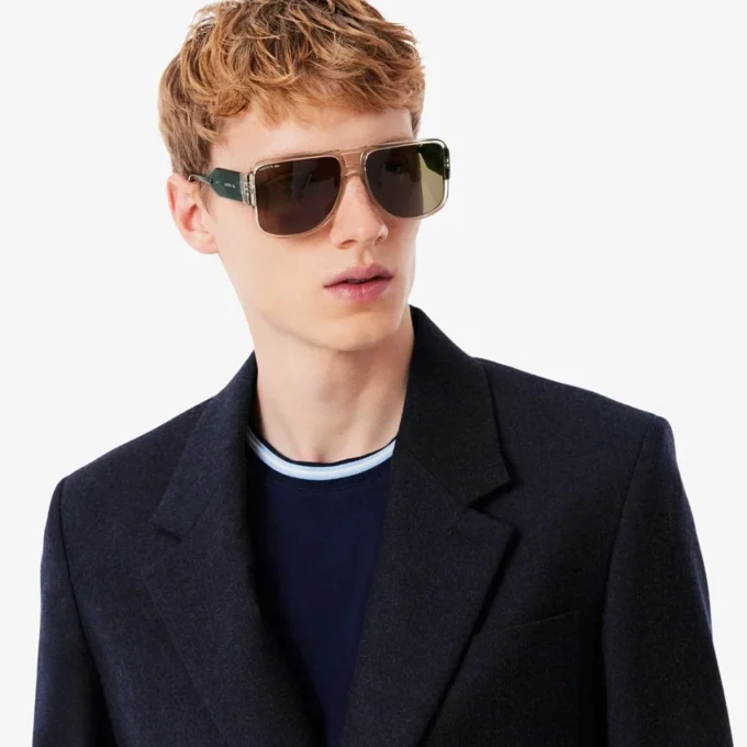 Blazer i filtet ull for menn