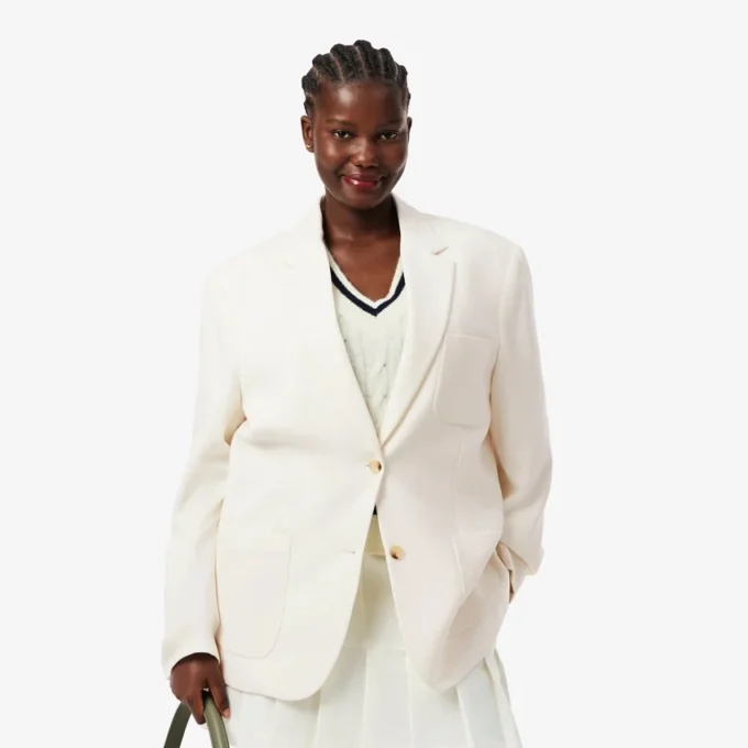 Blazer i ulltwill for damer
