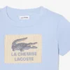 Bomulls-T-skjorte med logo