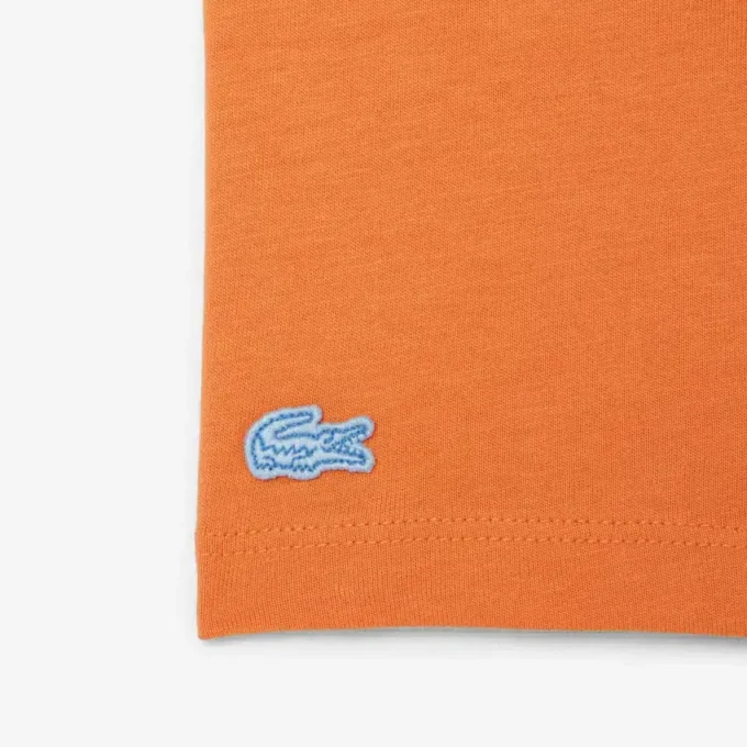Bomulls-T-skjorte med logo