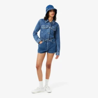 Bomullsdenimshorts