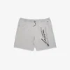 Bomullsshorts for menn med merke