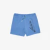 Bomullsshorts for menn med merke