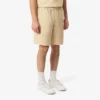 Bomullsshorts med krokodilleprint og striper