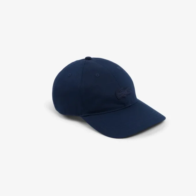 Bomullstwill-cap med logo