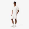 Bouclé-strikkede shorts
