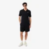 Bouclé-strikkede shorts