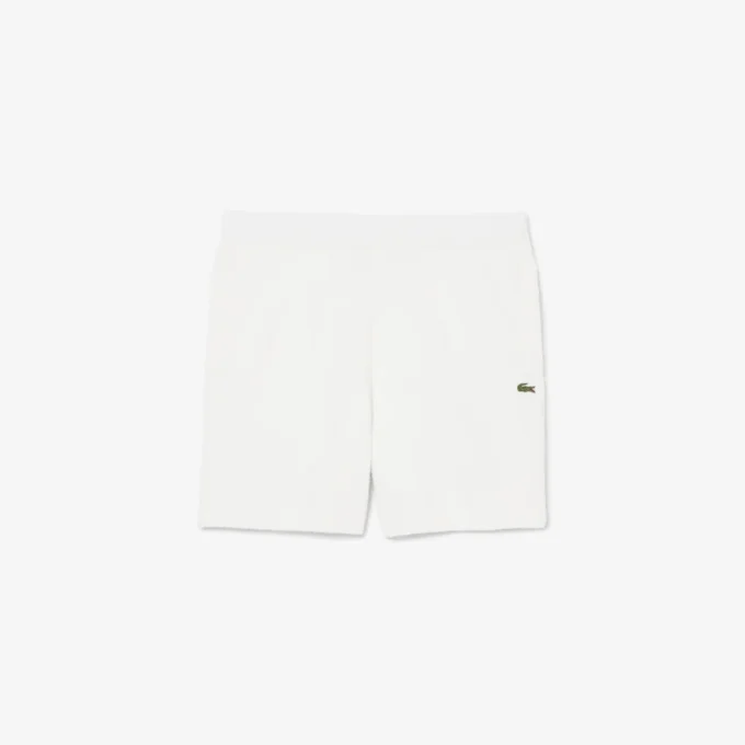 Bouclé-strikkede shorts