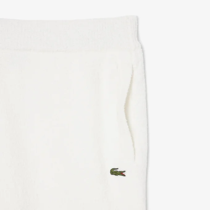 Bouclé-strikkede shorts
