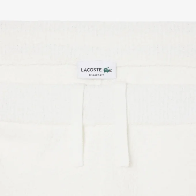 Bouclé-strikkede shorts