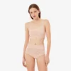 Bralette i mesh med krokodille-detaljer