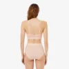 Bralette i mesh med krokodille-detaljer
