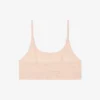 Bralette i mesh med krokodille-detaljer