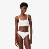 Bralette med logo og pointelle-mønster