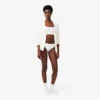 Bralette med logo og pointelle-mønster