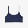 Bralette med logo og pointelle-mønster