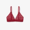 Bralette med logo og snøring