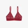 Bralette med logo og snøring