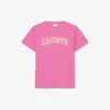 Brodert bomulls-T-skjorte