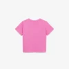 Brodert bomulls-T-skjorte
