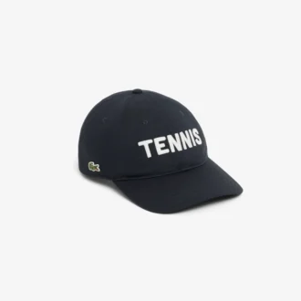 Brodert bomullstwill-cap