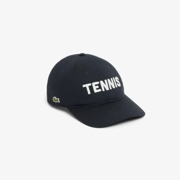 Brodert bomullstwill-cap