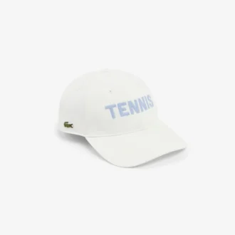 Brodert bomullstwill-cap