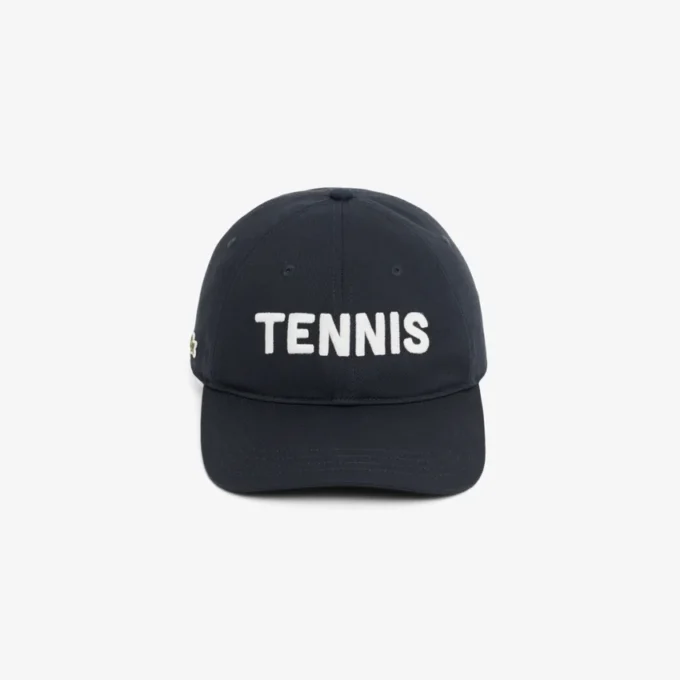 Brodert bomullstwill-cap