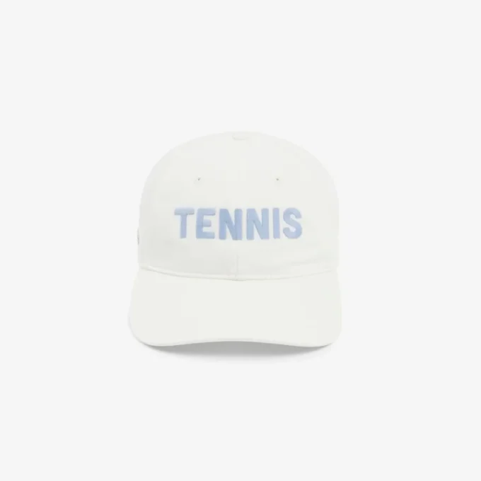 Brodert bomullstwill-cap
