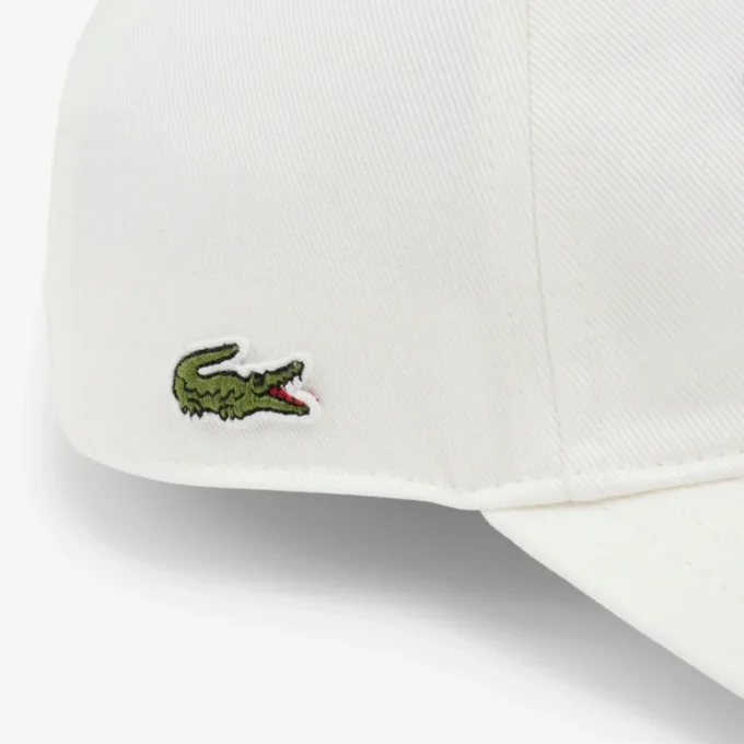 Brodert bomullstwill-cap