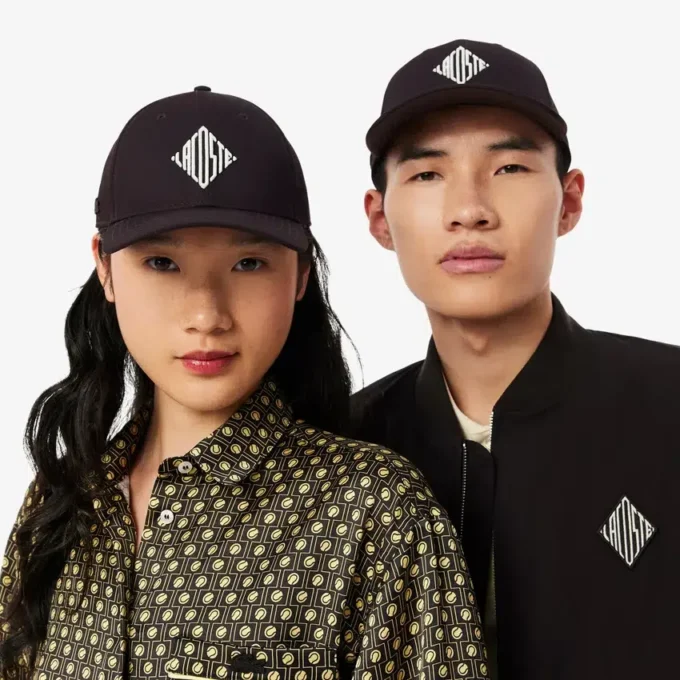 Brodert bomullstwill-cap