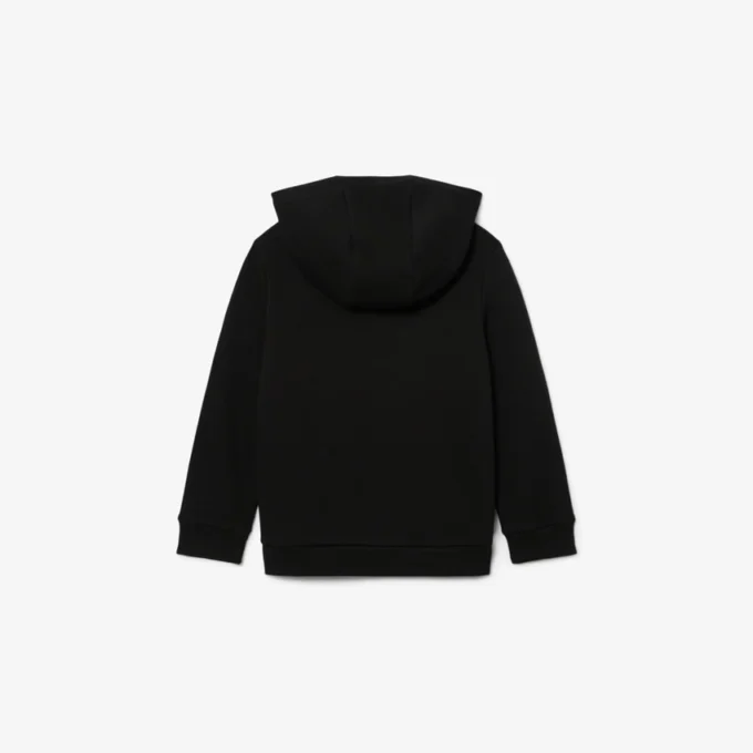 Broderte fleece-hettegenser