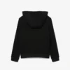 Broderte fleece-hettegenser
