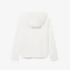 Broderte fleece-hettegenser