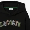 Broderte fleece-hettegenser