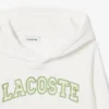 Broderte fleece-hettegenser