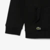Broderte fleece-hettegenser
