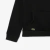 Broderte fleece-hettegenser