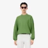 Broderte fleece-Sweatshirt