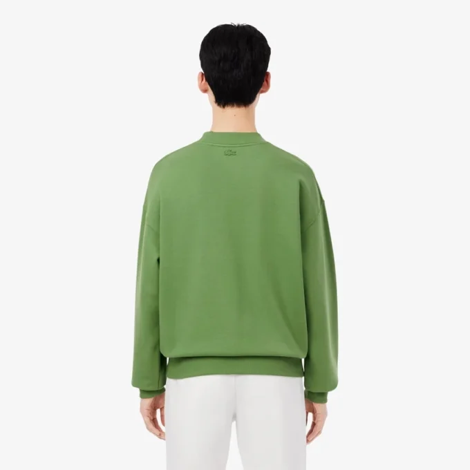 Broderte fleece-Sweatshirt