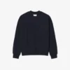 Broderte fleece-Sweatshirt