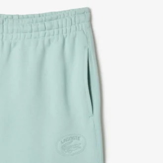 Broderte joggebukser med rett ben for kvinner