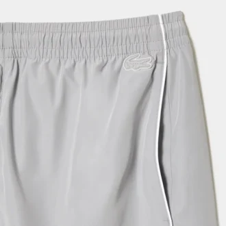 Broderte shorts i avslappet passform for menn